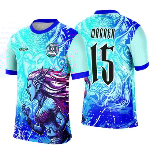 Arte Template Camisa Interclasse Sereia 2025 B - 0149