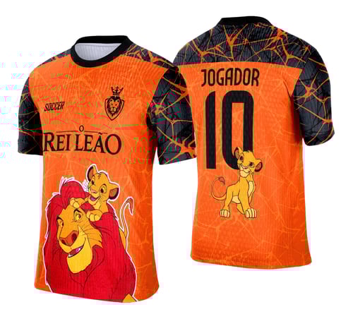 Arte Vetor Camisa Interclasse Rei Leão - 0163