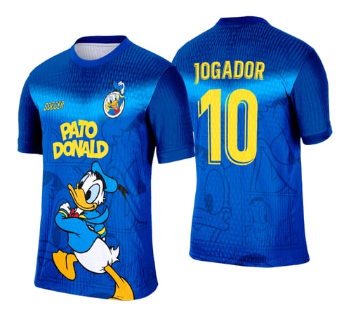 Arte Vetor Camisa Interclasse Pato Donald - 0186
