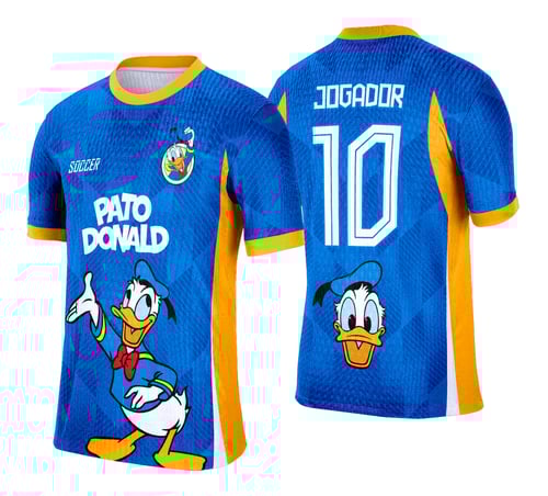 Arte Vetor Camisa Interclasse Pato Donald - 0202