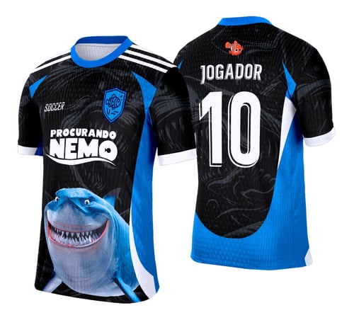 Arte Vetor Camisa Interclasse Procurando o Nemo - 0211