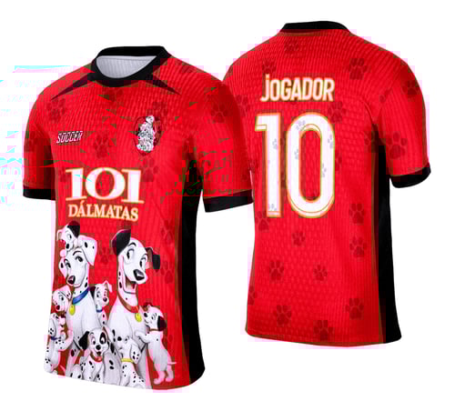 Arte Vetor Camisa Interclasse 101 Dálmatas - 0212
