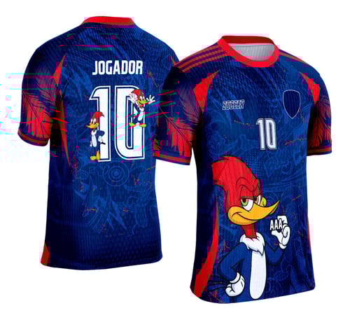 Arte Vetor Camisa Interclasse Pica-Pau 2025 - 0227
