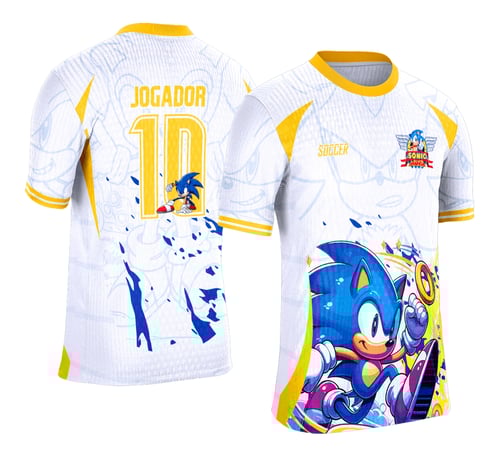Arte Vetor Camisa Interclasse Sonic 2025 - 0228
