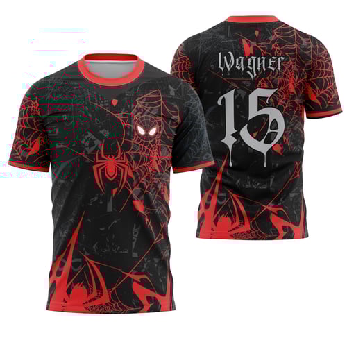 Arte Vetor Camisa Interclasse Homem - Aranha Spider-Man 2025 - 0233