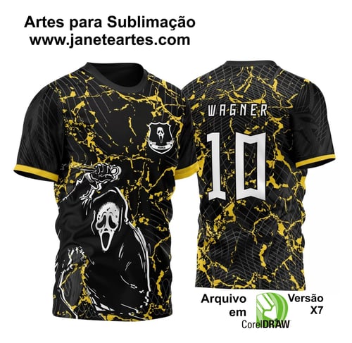 Arte Vetor Camisa InterClasse Pânico 2023
