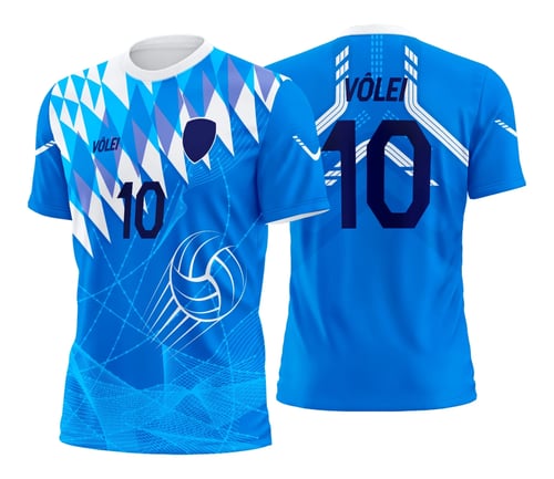 Arte Estampa Camisa de Vôlei Feminino Olímpiadas