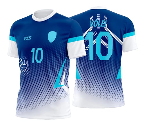 Arte Estampa Camisa de Vôlei Feminino Olímpiadas