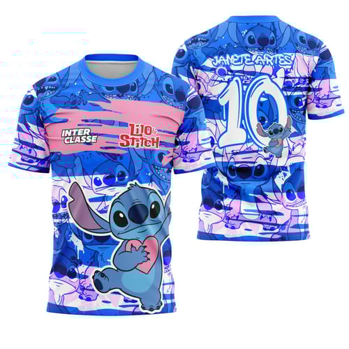 Arte Camisa Futebol Interclasse Stitch 2025