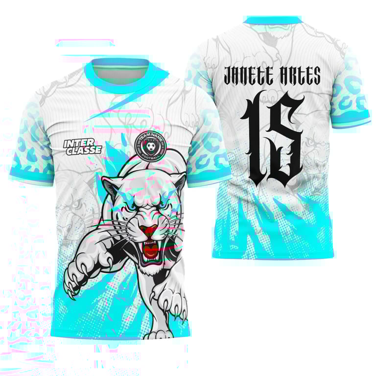 Arte Camisa Futebol Interclasse Pantera Polar 2025