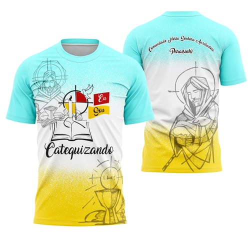 Catequese – Camiseta Católica Catequista – Arte Estampa