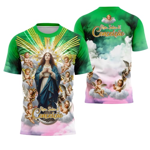 Camisetas de Nossa Senhora da Imaculada Conceição - Arte Estampa
