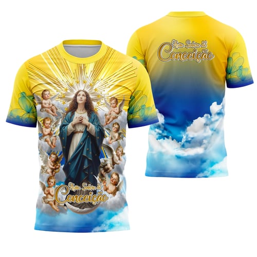 Camisetas de Nossa Senhora da Imaculada Conceição - Arte Estampa