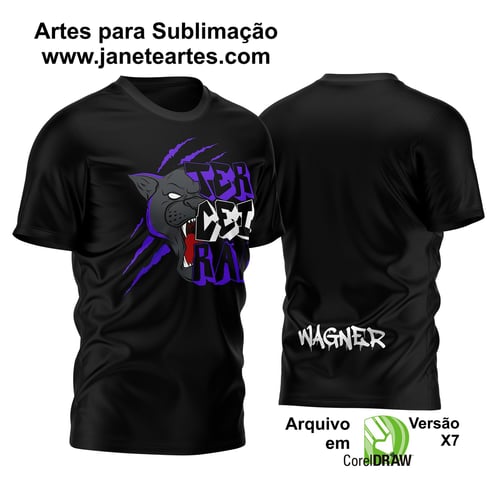 Arte Vetor Camisa Terceirão Pantera Negra Formandos 2023 Garra