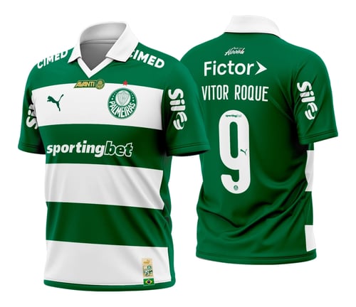Camisa Palmeiras Avanti 2025 Personalizada