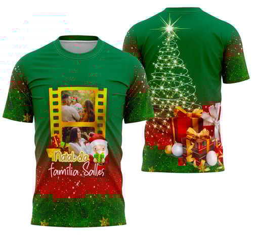 Modelo Camisa de Natal 2025