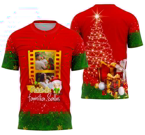 Modelo Camisa de Natal 2025