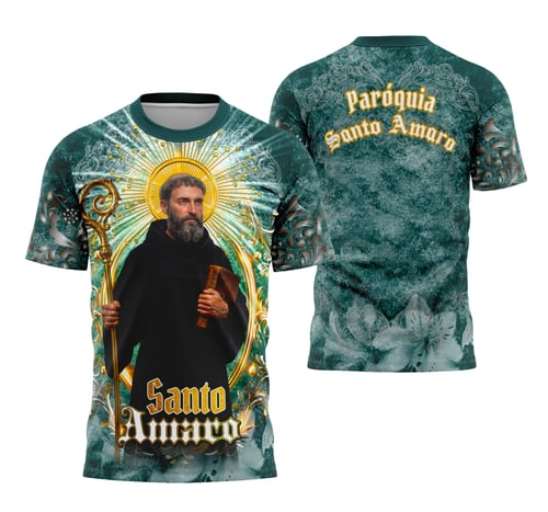 Camisa Santo Amaro Estampa Religião