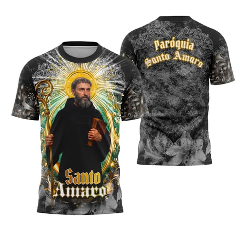 Camisa Santo Amaro Estampa Religião