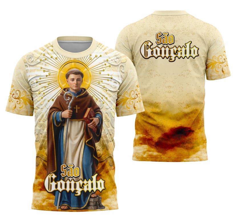 Camisa São Gonçalo Católica Religião
