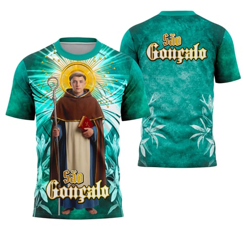 Camisa São Gonçalo Católica Religião