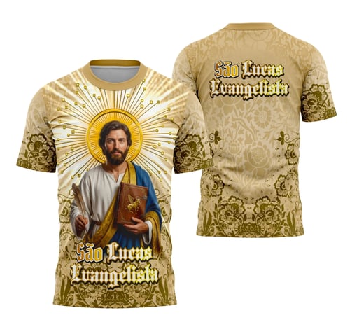 Camisa São Lucas Evangelista Religião