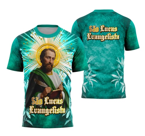 Camisa São Lucas Evangelista Religião