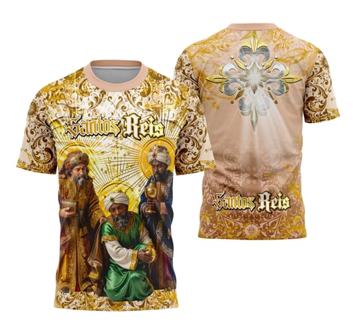 Camisa Santos Reis Católica Religião
