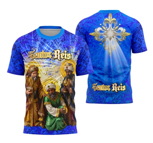 Camisa Santos Reis Católica Religião