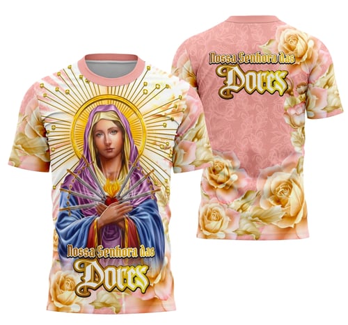 Camiseta Nossa Senhora das Dores Religião