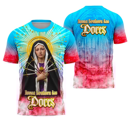 Camiseta Nossa Senhora das Dores Religião