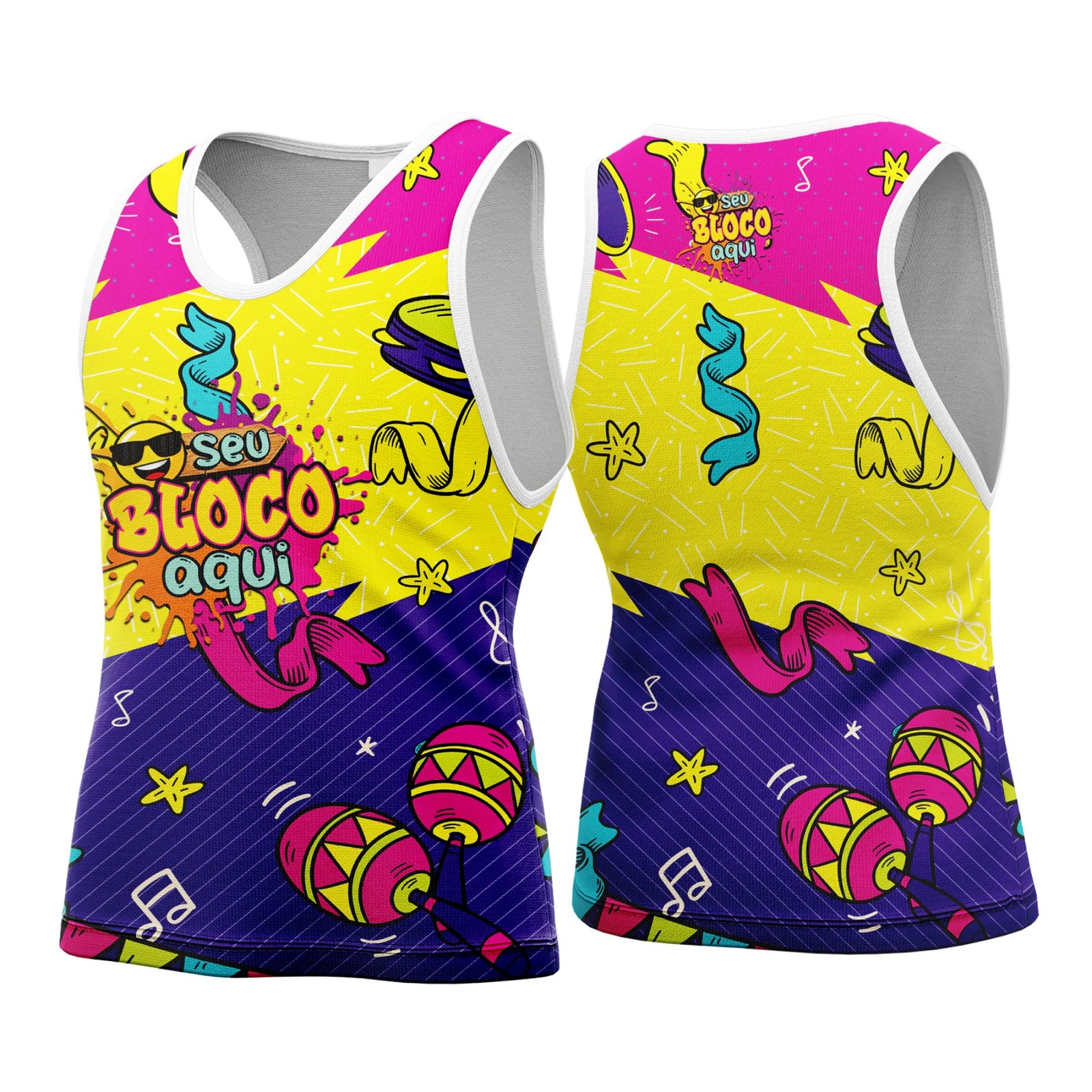 Camisa Abadá Carnaval Personalizada 2026