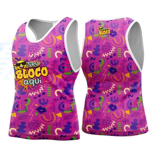 Camisa Abadá Carnaval Personalizada 2026