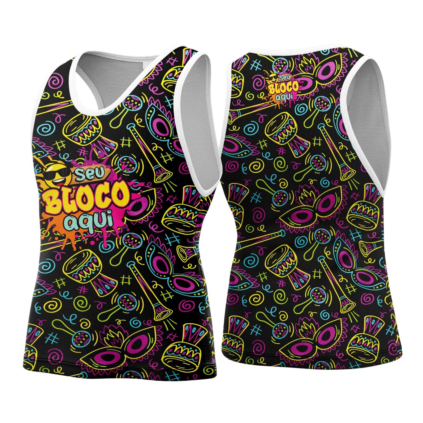 Camisa Abadá Carnaval Personalizada 2026