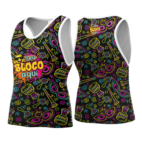 Camisa Abadá Carnaval Personalizada 2026