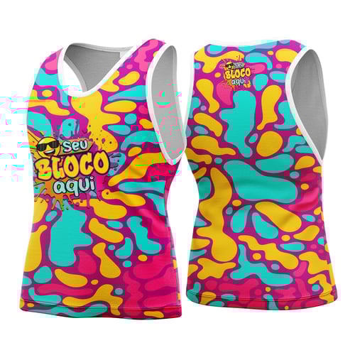 Camisa Abadá Carnaval Personalizada 2026