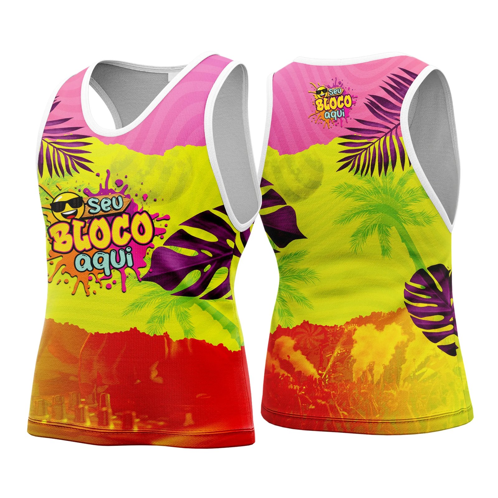 Camisa Abadá Carnaval Personalizada 2026