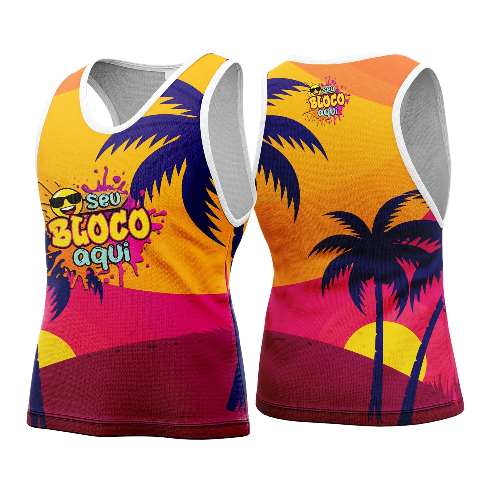 Camisa Abadá Carnaval Personalizada 2026