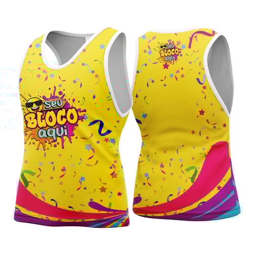 Camisa Abadá Carnaval Personalizada 2026