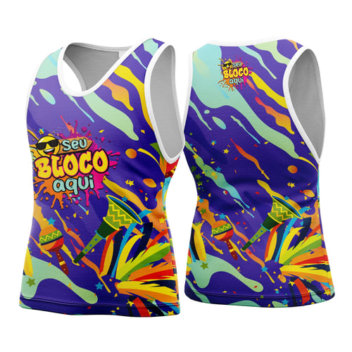 Camisa Abadá Carnaval Personalizada 2026