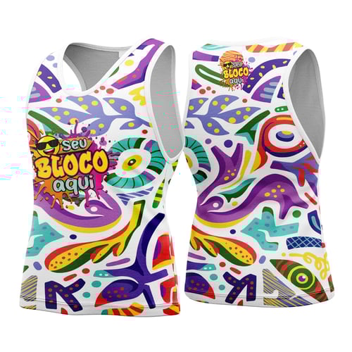 Camisa Abadá Carnaval Personalizada 2026