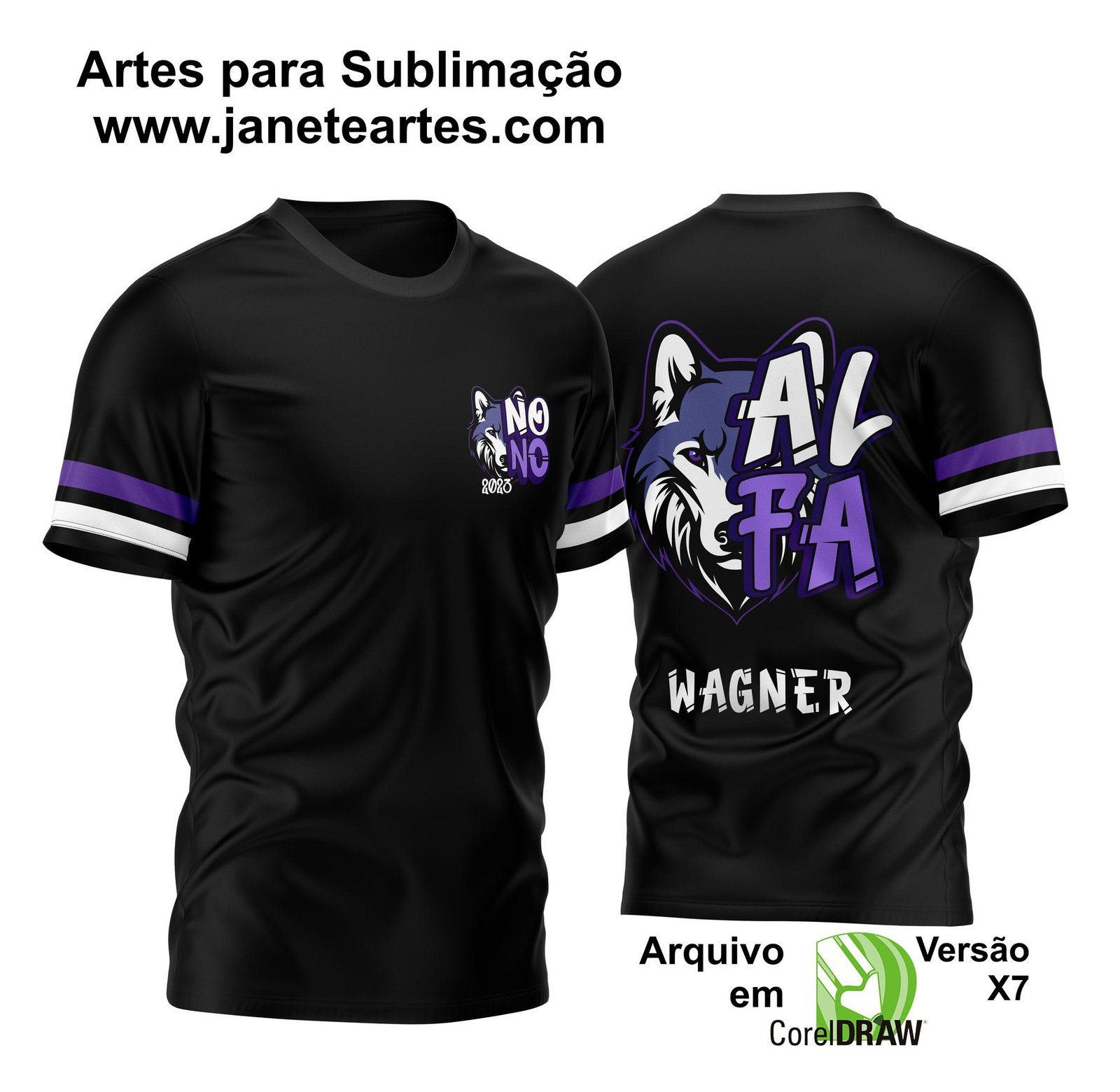 Arte Vetor Camisa Formandos Nono Ano ALFA 2023