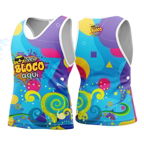 Camisa Abadá Carnaval Personalizada 2026