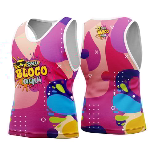 Camisa Abadá Carnaval Personalizada 2026