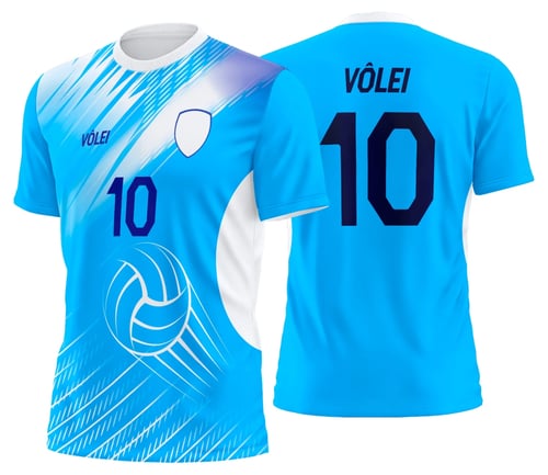 Arte Uniforme de Vôlei Personalizado Profissional