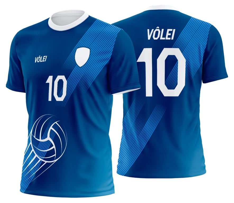 Arte Uniforme de Vôlei Personalizado Profissional