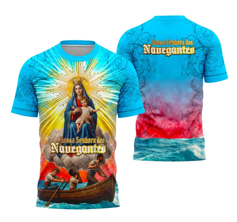 Camisa Nossa Senhora dos Navegantes Religião