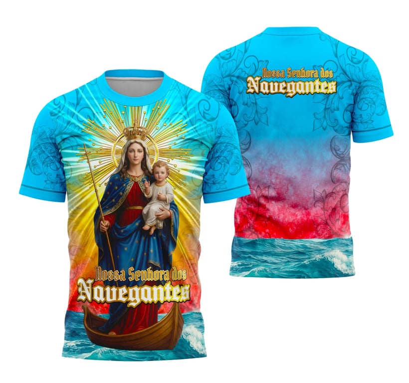 Camisa Nossa Senhora dos Navegantes Religião