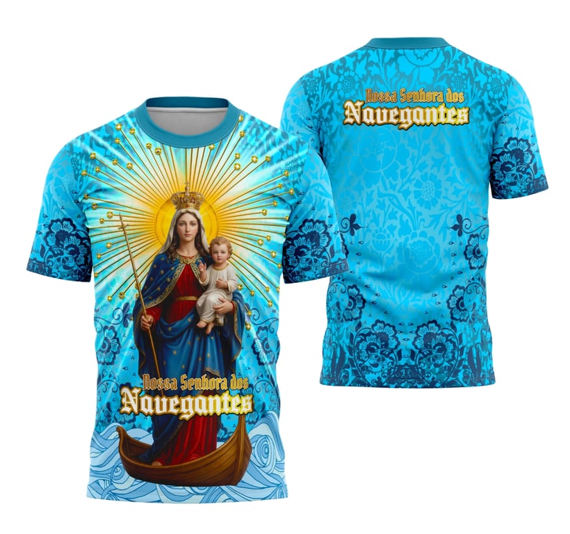 Camisa Nossa Senhora dos Navegantes Religião