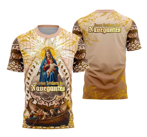 Camisa Nossa Senhora dos Navegantes Religião